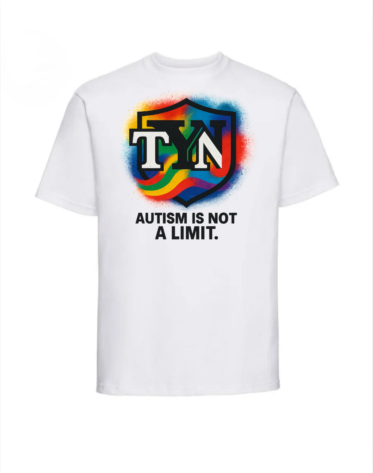 TYN “Autism Is Not A Limit” Neurodivergent Awareness T-Shirt